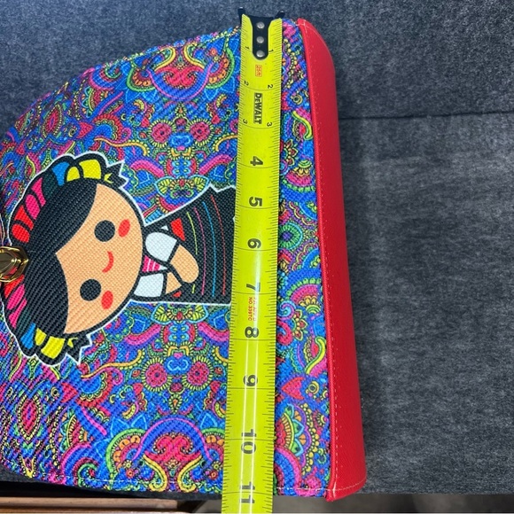 Embroidered Native Mexican Handmade Handbag -Maria Jute - Picture 10 of 11